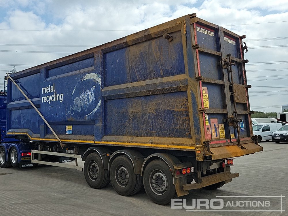 2014 Fruehauf Tri Axle Bulk Tipping Trailer, Easy Sheet - Semirremolque volquete: foto 3 2014 Fruehauf Tri Axle Bulk Tipping Trailer, Easy Sheet - Semirremolque volquete: foto 3