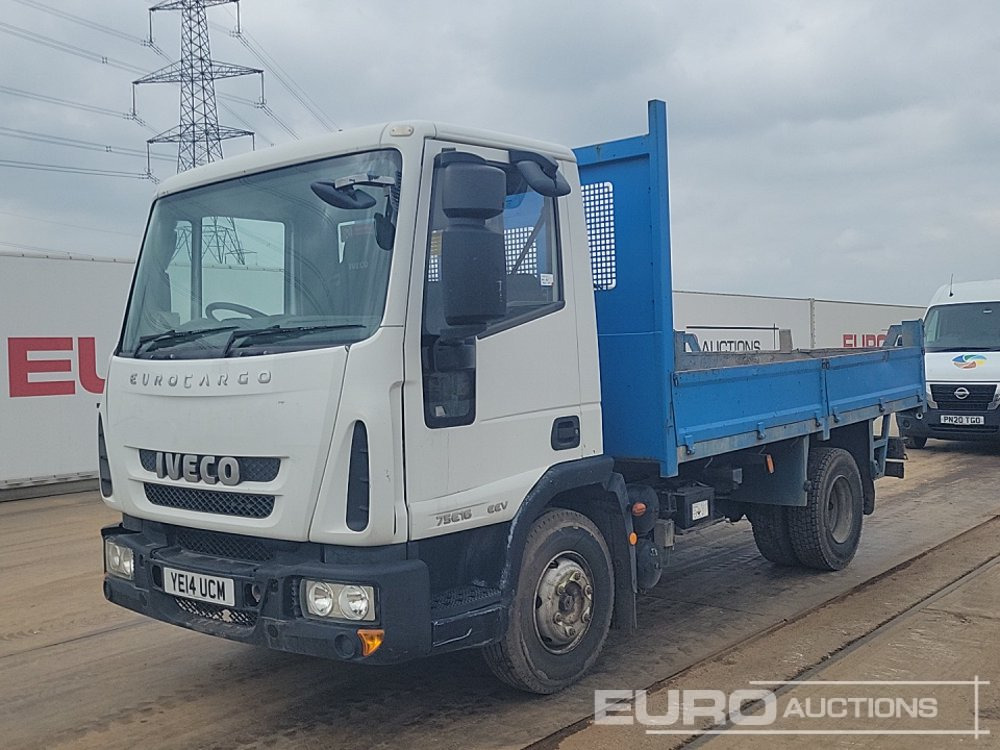 2014 Iveco 75E16 - Camión volquete: foto 1 2014 Iveco 75E16 - Camión volquete: foto 1