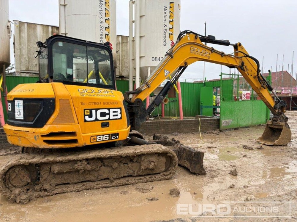 2014 JCB 86C-1 - Miniexcavadora: foto 1 2014 JCB 86C-1 - Miniexcavadora: foto 1