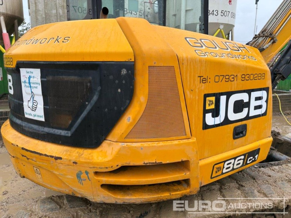 2014 JCB 86C-1 - Miniexcavadora: foto 3 2014 JCB 86C-1 - Miniexcavadora: foto 3
