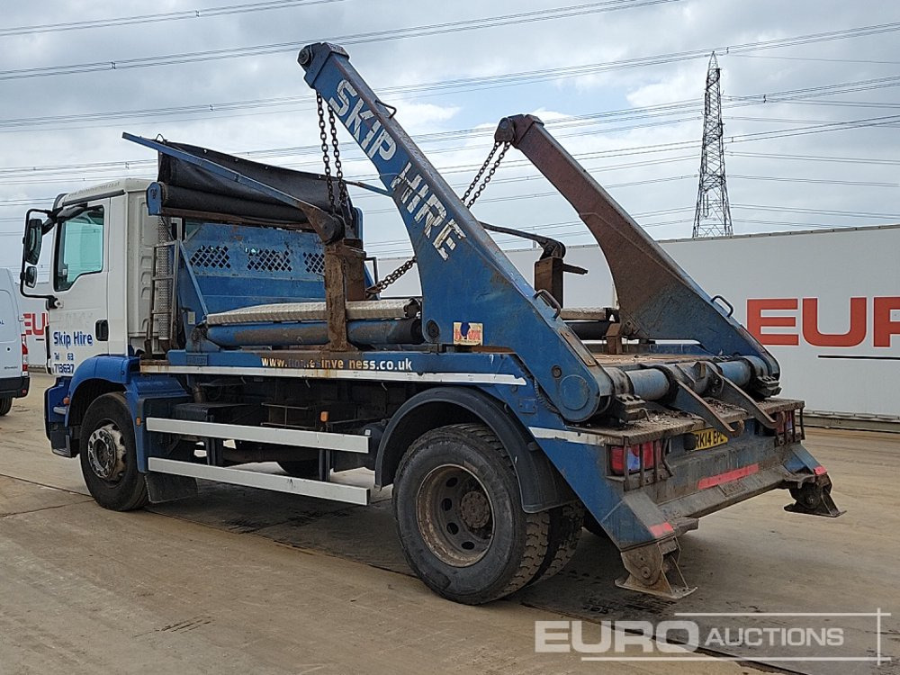 2014 MAN 18.250 - Camión portacontenedor de cadenas: foto 3 2014 MAN 18.250 - Camión portacontenedor de cadenas: foto 3