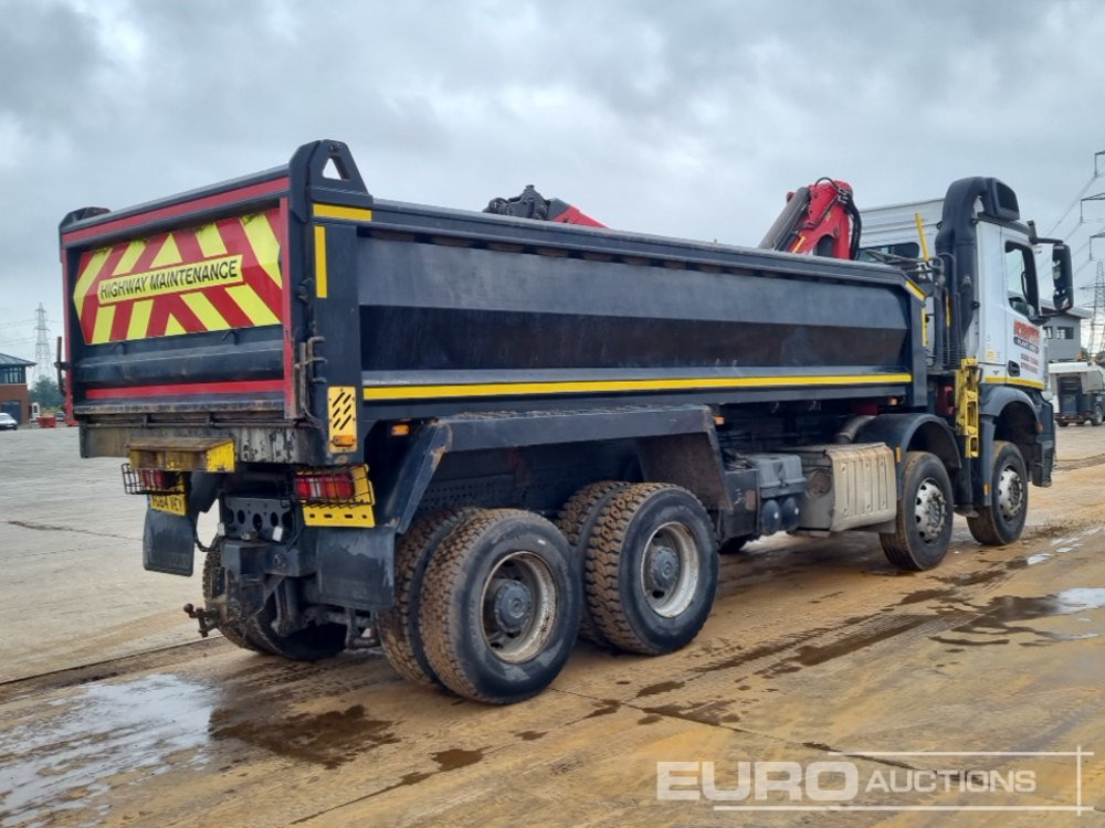 2014 Mercedes Arocs 3240 - Camión volquete, Camión grúa: foto 5 2014 Mercedes Arocs 3240 - Camión volquete, Camión grúa: foto 5