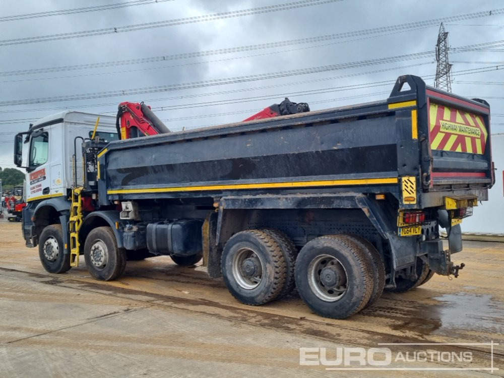 2014 Mercedes Arocs 3240 - Camión volquete, Camión grúa: foto 3 2014 Mercedes Arocs 3240 - Camión volquete, Camión grúa: foto 3