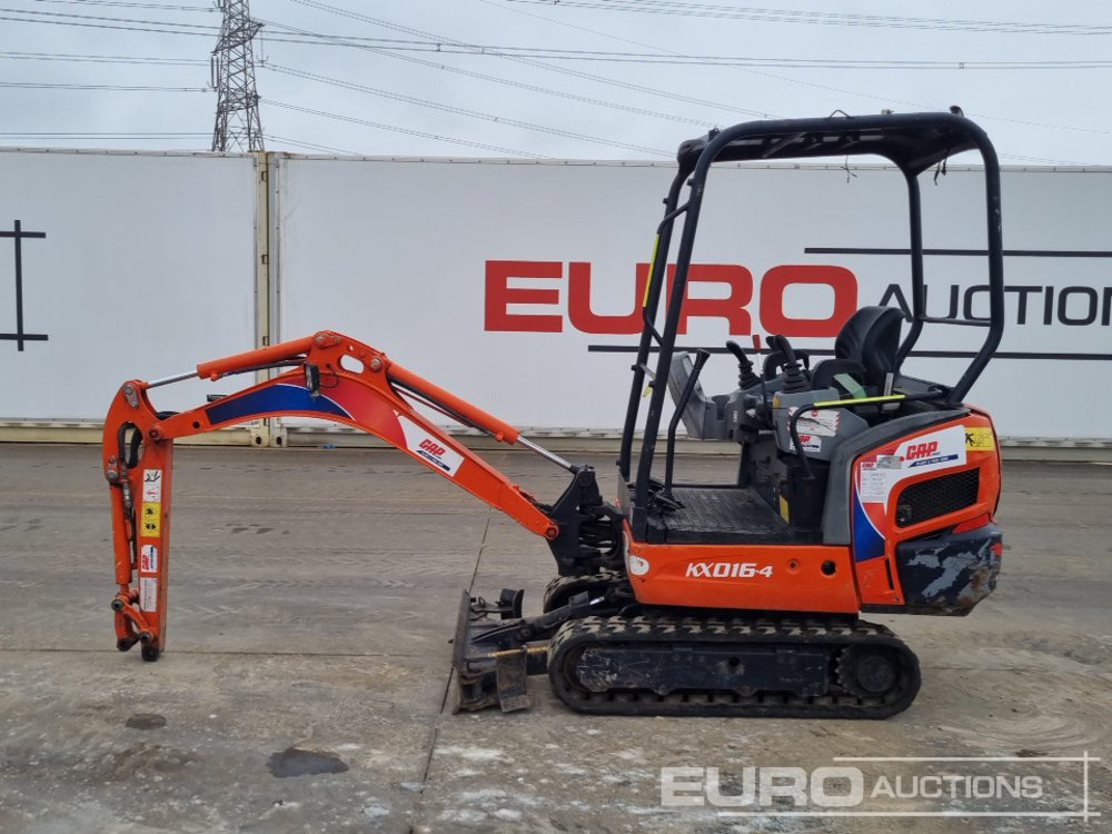 2015 Kubota KX016-4 - Miniexcavadora: foto 2 2015 Kubota KX016-4 - Miniexcavadora: foto 2
