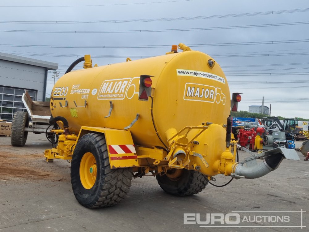 2015 Major PTO Driven Single Axle Sprung Draw Bar Dust Supression Unit - Remolque agrícola: foto 3 2015 Major PTO Driven Single Axle Sprung Draw Bar Dust Supression Unit - Remolque agrícola: foto 3