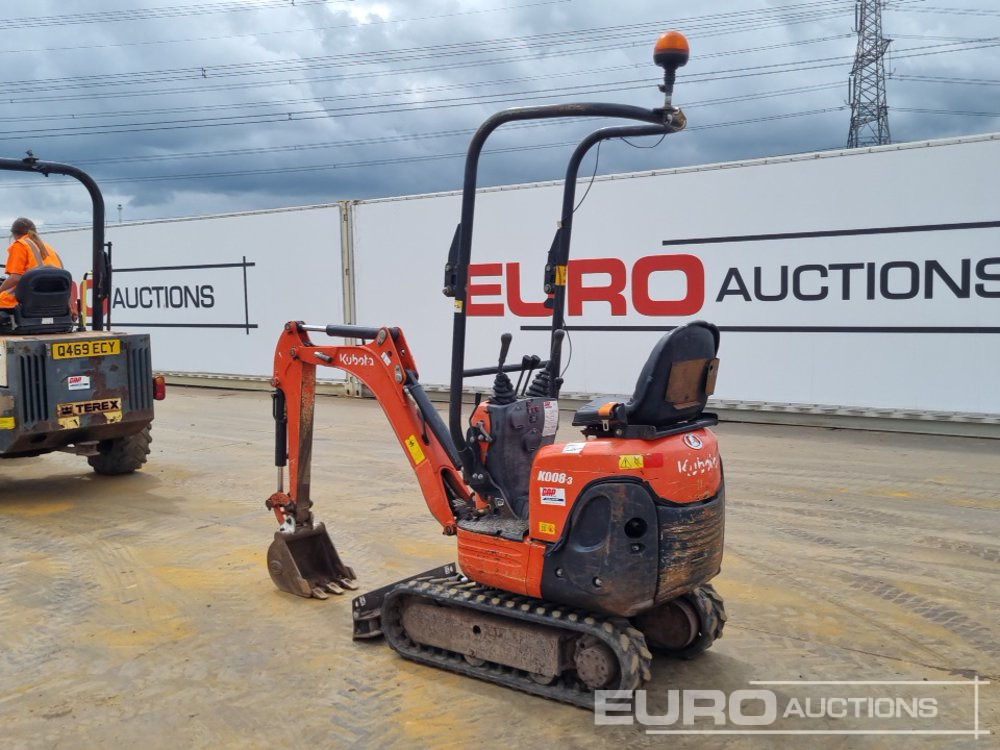 2016 Kubota K008-3 - Miniexcavadora: foto 3 2016 Kubota K008-3 - Miniexcavadora: foto 3