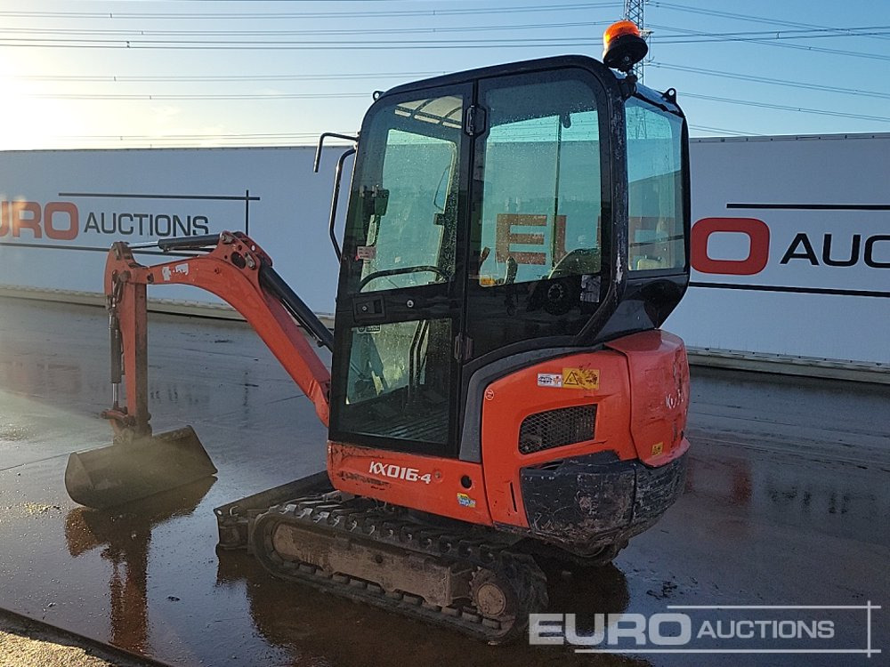 2016 Kubota KX016-4 - Miniexcavadora: foto 3 2016 Kubota KX016-4 - Miniexcavadora: foto 3