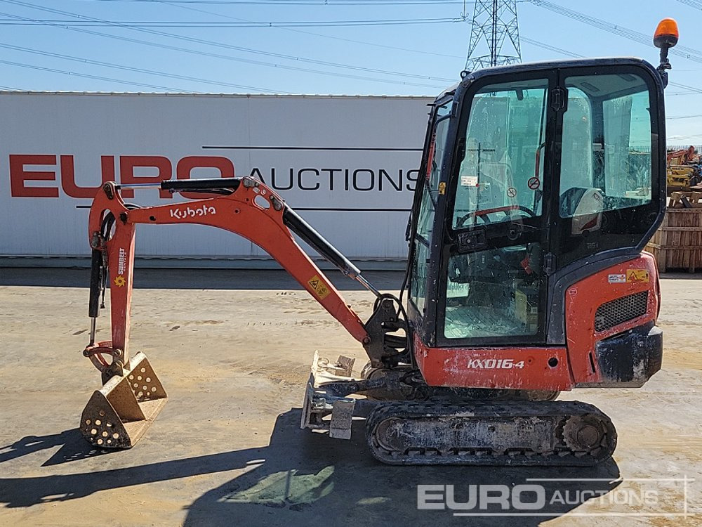 2016 Kubota KX016-4 - Miniexcavadora: foto 2 2016 Kubota KX016-4 - Miniexcavadora: foto 2