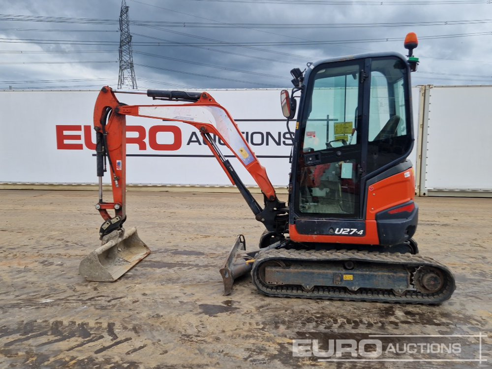 2016 Kubota U27-4 - Miniexcavadora: foto 2 2016 Kubota U27-4 - Miniexcavadora: foto 2