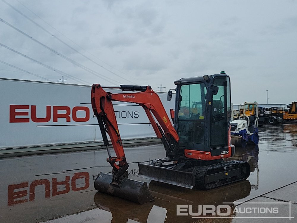 2016 Kubota U27-4 - Miniexcavadora: foto 1 2016 Kubota U27-4 - Miniexcavadora: foto 1