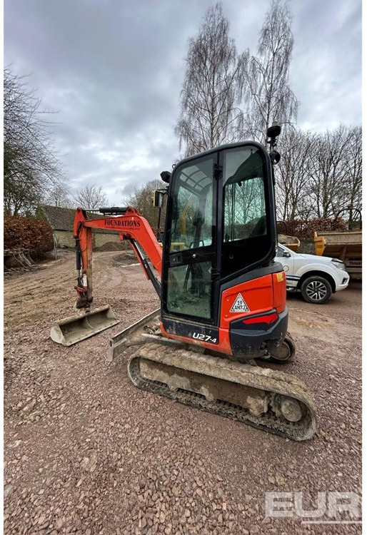 2016 Kubota U27-4 - Miniexcavadora: foto 1 2016 Kubota U27-4 - Miniexcavadora: foto 1