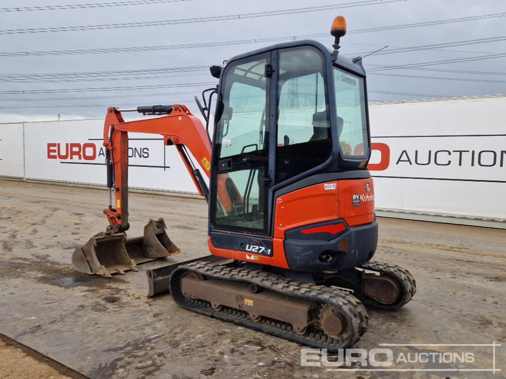 2016 Kubota U27-4 - Miniexcavadora: foto 3 2016 Kubota U27-4 - Miniexcavadora: foto 3