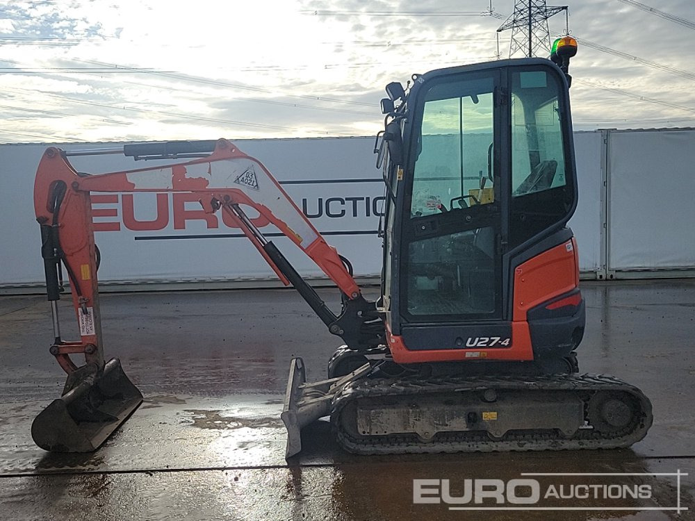 2016 Kubota U27-4 - Miniexcavadora: foto 2 2016 Kubota U27-4 - Miniexcavadora: foto 2