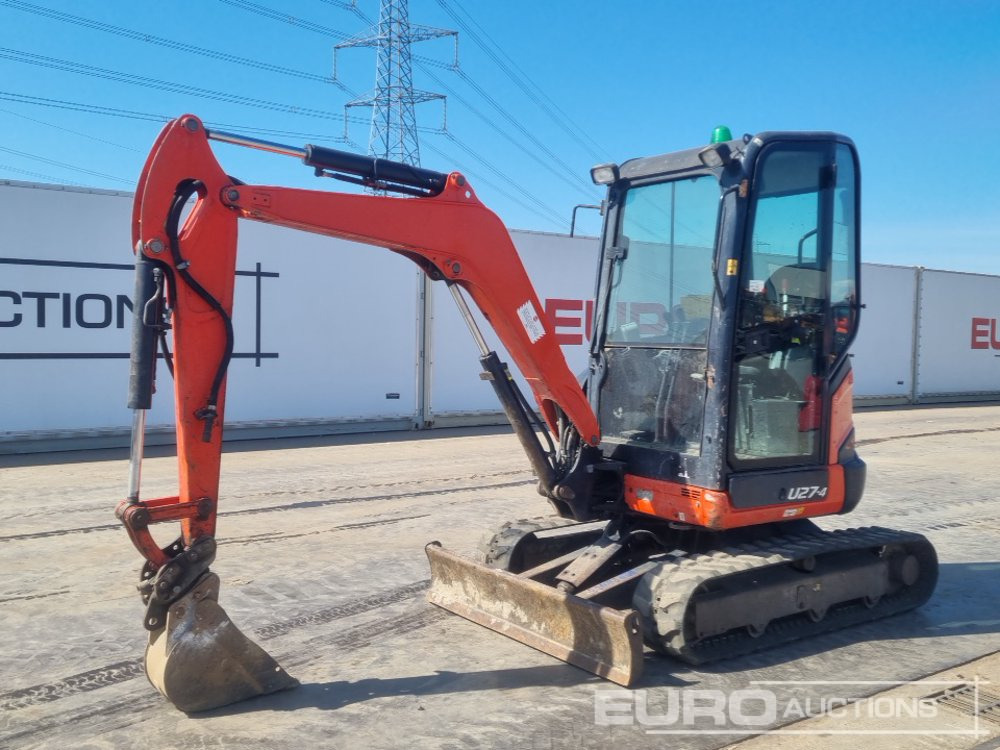 2016 Kubota U27-4 - Miniexcavadora: foto 1 2016 Kubota U27-4 - Miniexcavadora: foto 1