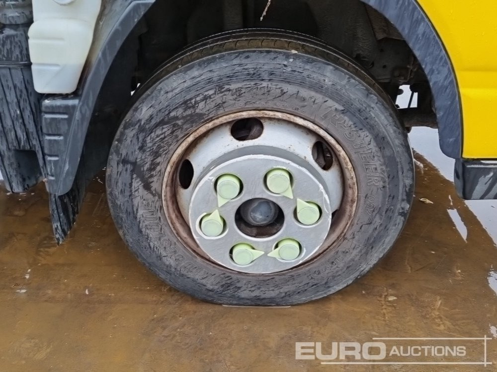 Camión caja abierta para transporte de equipos pesados 2016 Mitsubishi Fuso 7C18: foto 12