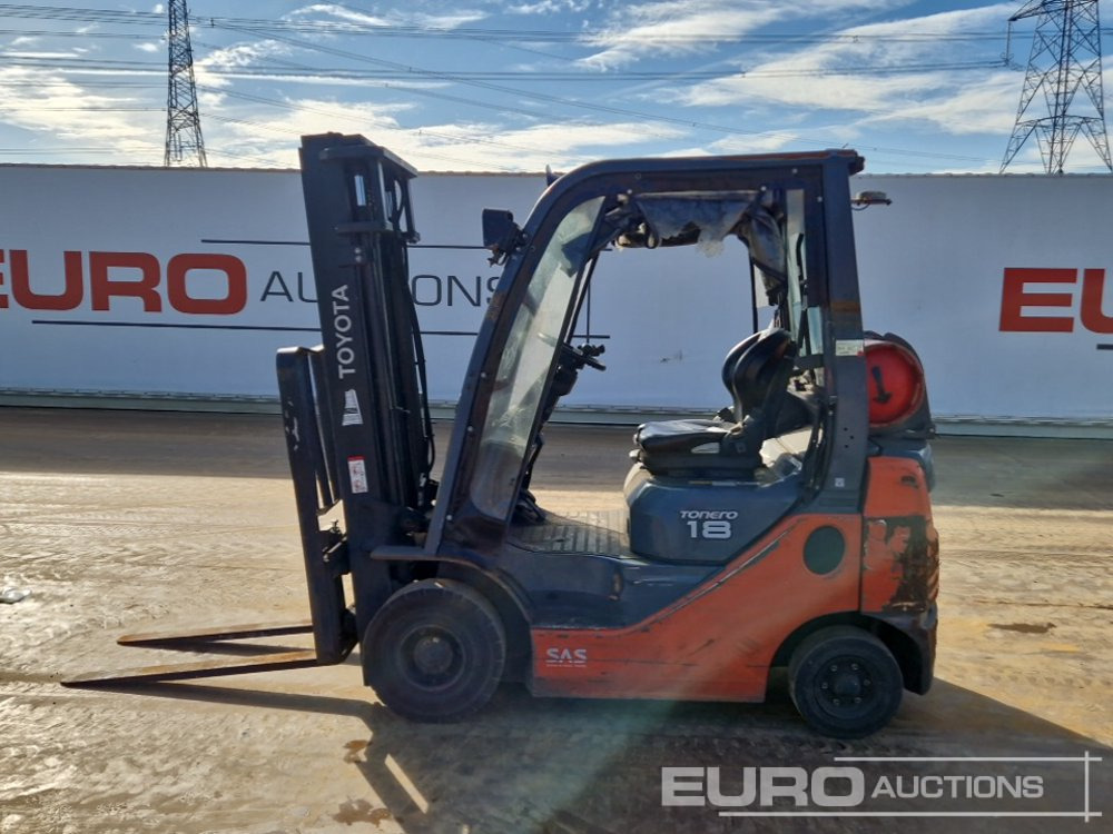 2016 Toyota 02-8FGF18 - Carretilla elevadora: foto 2 2016 Toyota 02-8FGF18 - Carretilla elevadora: foto 2