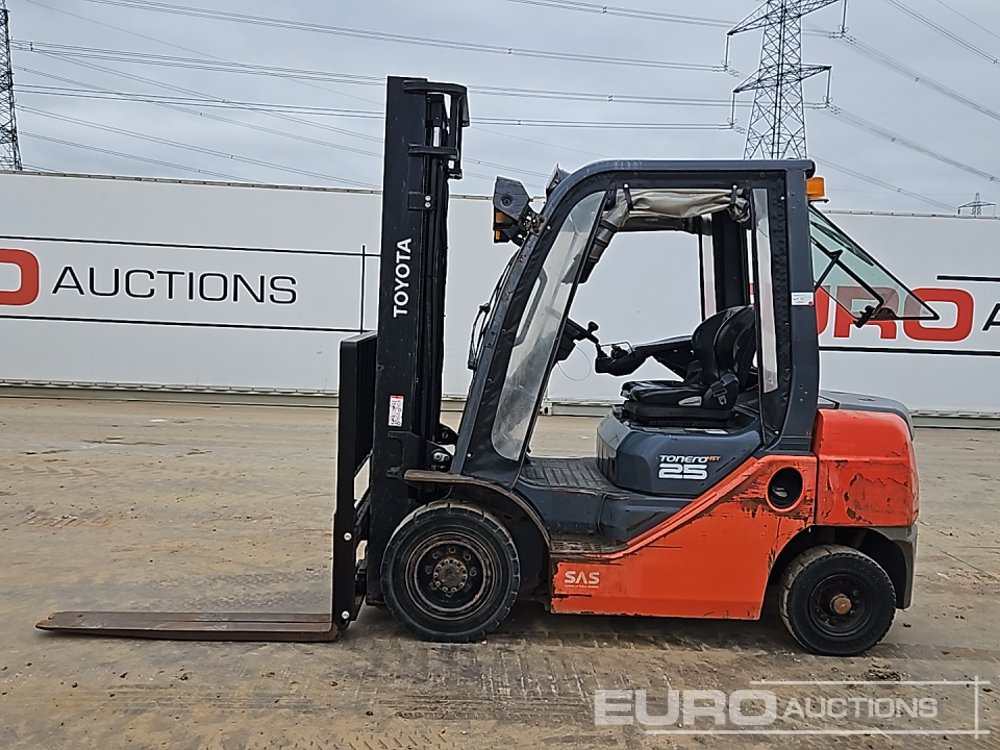 2016 Toyota 06-8FD25F - Carretilla elevadora: foto 2 2016 Toyota 06-8FD25F - Carretilla elevadora: foto 2