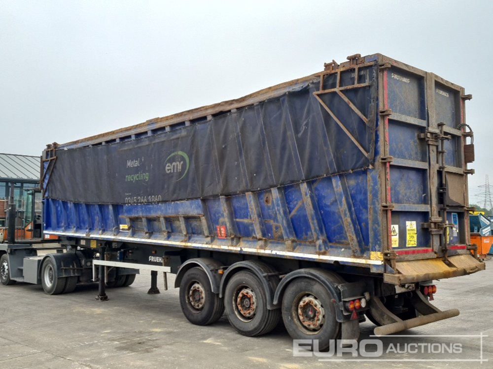 2017 Fruehauf Tri Axle Bulk Tipping Trailer, Easy Sheet - Semirremolque volquete: foto 3 2017 Fruehauf Tri Axle Bulk Tipping Trailer, Easy Sheet - Semirremolque volquete: foto 3