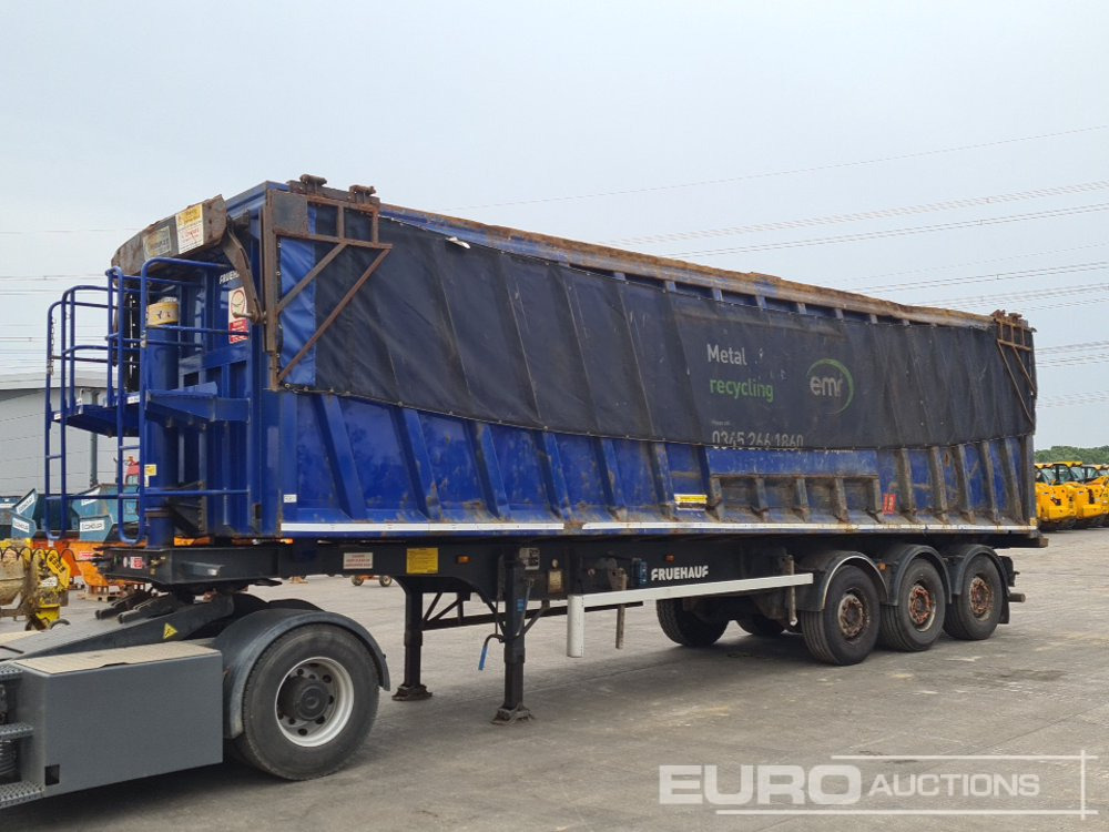2017 Fruehauf Tri Axle Bulk Tipping Trailer, Easy Sheet - Semirremolque volquete: foto 1 2017 Fruehauf Tri Axle Bulk Tipping Trailer, Easy Sheet - Semirremolque volquete: foto 1