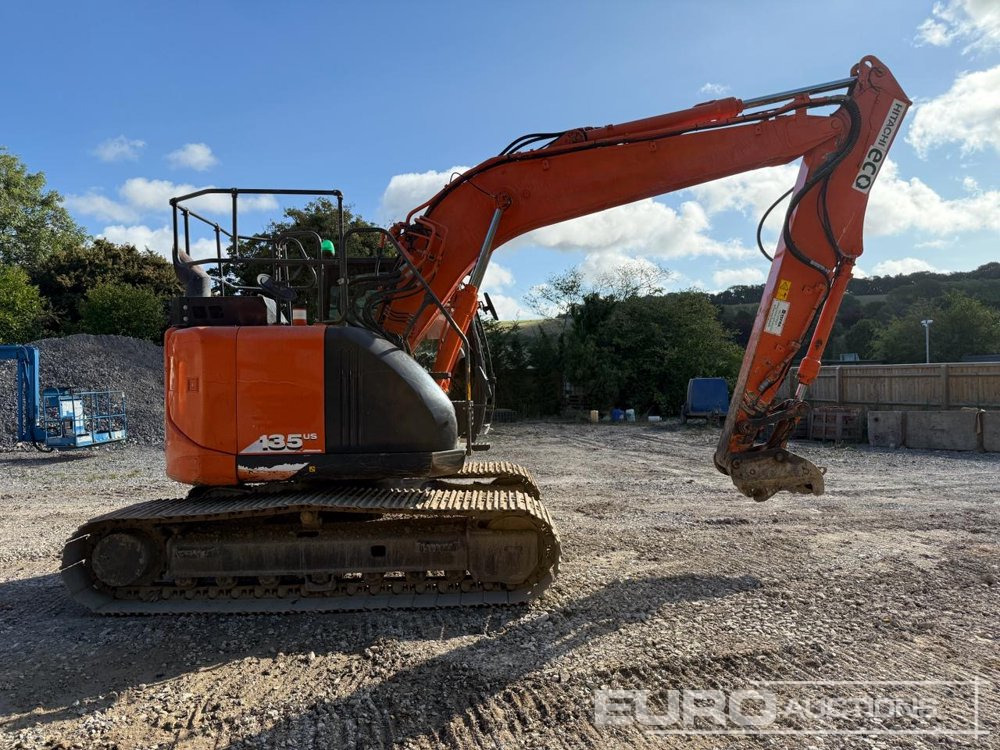 2017 Hitachi ZX135US-6 - Excavadora de cadenas: foto 5 2017 Hitachi ZX135US-6 - Excavadora de cadenas: foto 5
