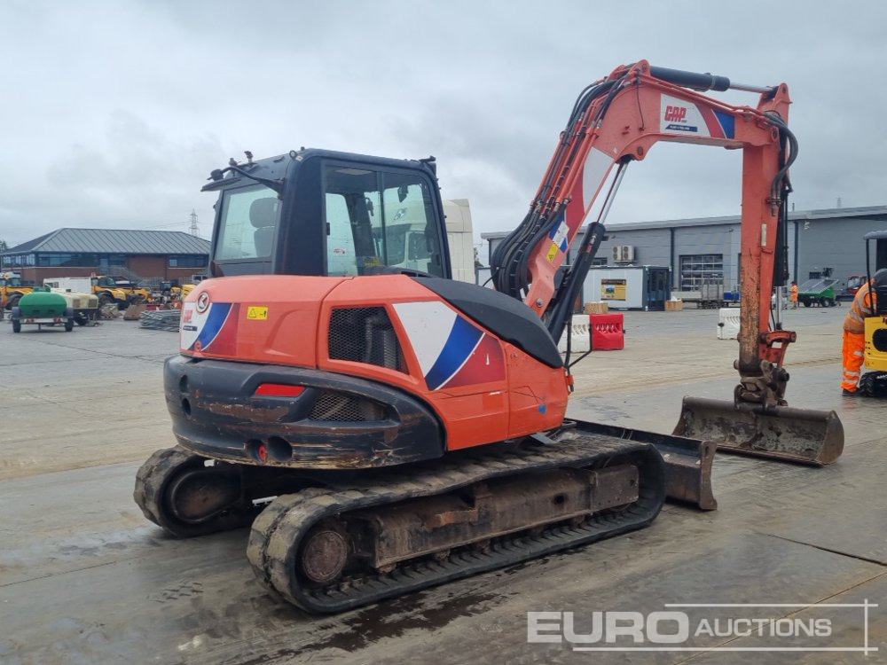 2017 Kubota KX080-4 - Miniexcavadora: foto 5 2017 Kubota KX080-4 - Miniexcavadora: foto 5
