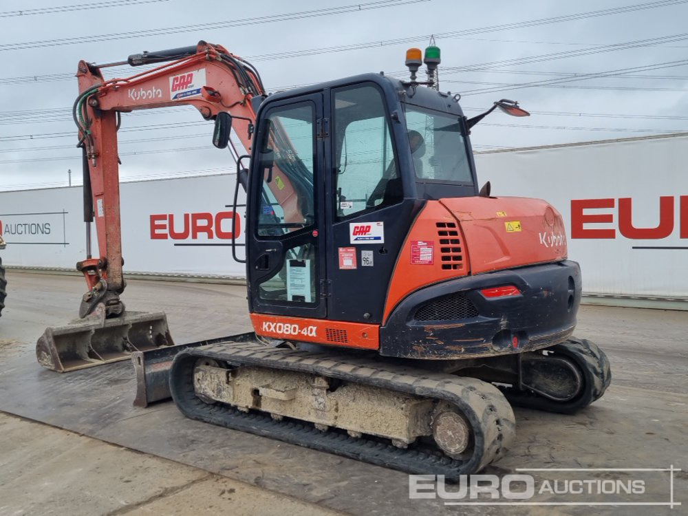 2017 Kubota KX080-4 - Miniexcavadora: foto 3 2017 Kubota KX080-4 - Miniexcavadora: foto 3