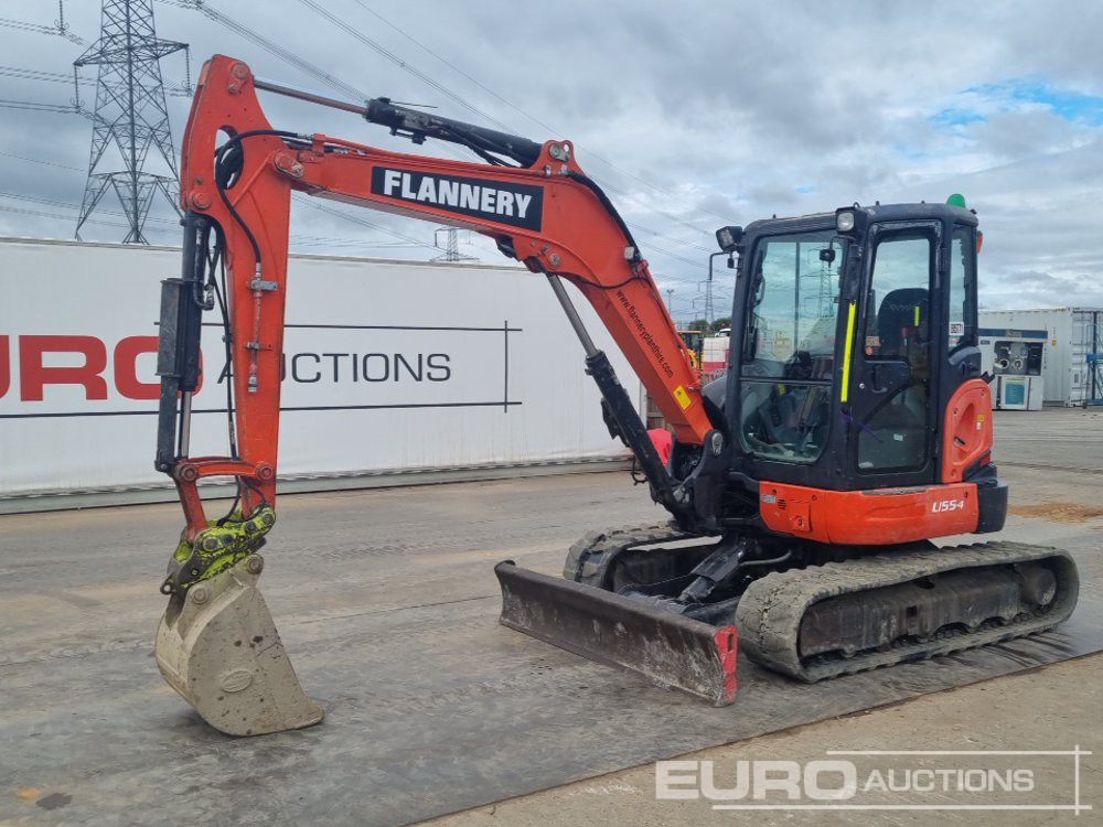 2017 Kubota U55-4 - Miniexcavadora: foto 1 2017 Kubota U55-4 - Miniexcavadora: foto 1