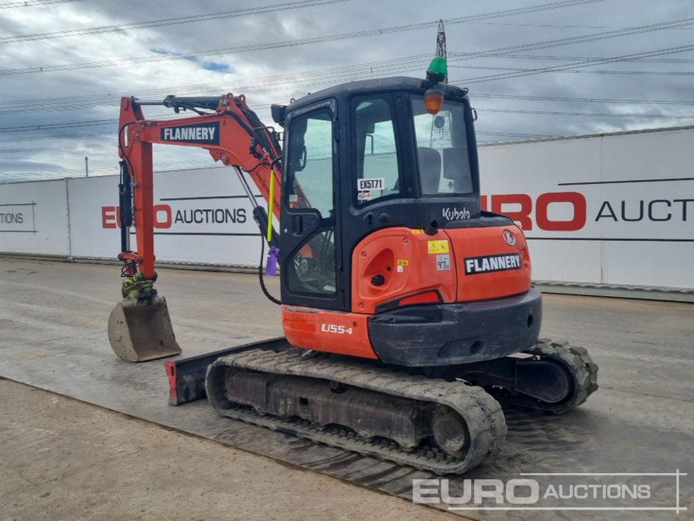 2017 Kubota U55-4 - Miniexcavadora: foto 3 2017 Kubota U55-4 - Miniexcavadora: foto 3
