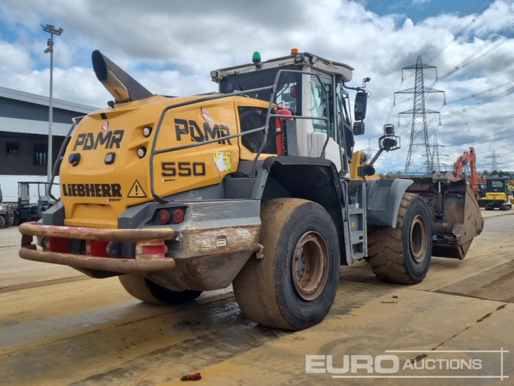 2017 Liebherr L550 - Cargadora de ruedas: foto 5 2017 Liebherr L550 - Cargadora de ruedas: foto 5