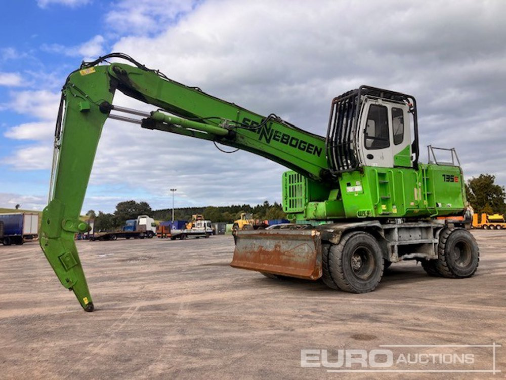 2017 Sennebogen 735E - Excavadora de ruedas: foto 1 2017 Sennebogen 735E - Excavadora de ruedas: foto 1