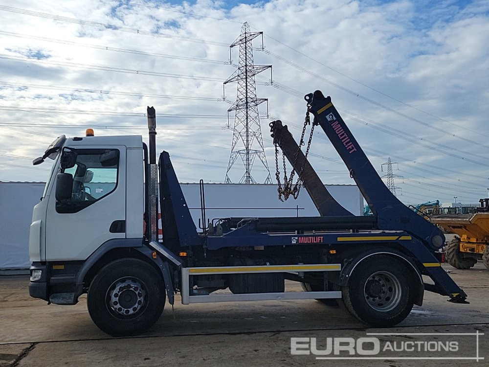 2018 DAF LF260 - Camión portacontenedor de cadenas: foto 2 2018 DAF LF260 - Camión portacontenedor de cadenas: foto 2