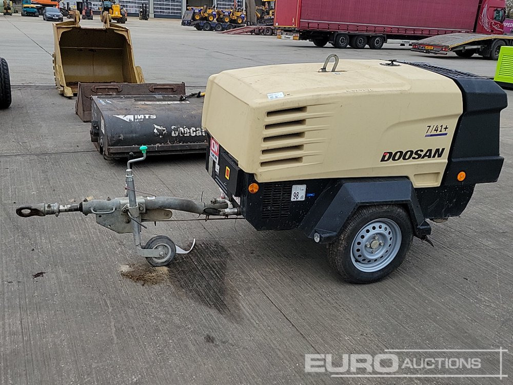 2018 Doosan 741 - Compresor de aire: foto 2 2018 Doosan 741 - Compresor de aire: foto 2