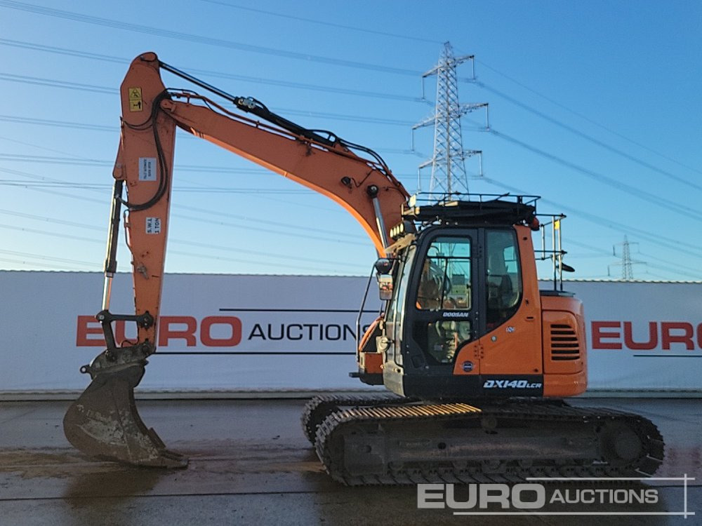 2018 Doosan DX140LC-5 - Excavadora de cadenas: foto 2 2018 Doosan DX140LC-5 - Excavadora de cadenas: foto 2