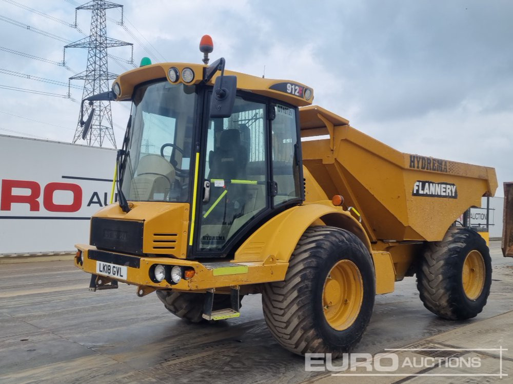 2018 Hydrema 912F - Dúmper articulado: foto 1 2018 Hydrema 912F - Dúmper articulado: foto 1