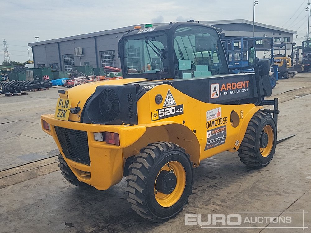 2018 JCB 520-40 - Manipulador telescópico: foto 5 2018 JCB 520-40 - Manipulador telescópico: foto 5