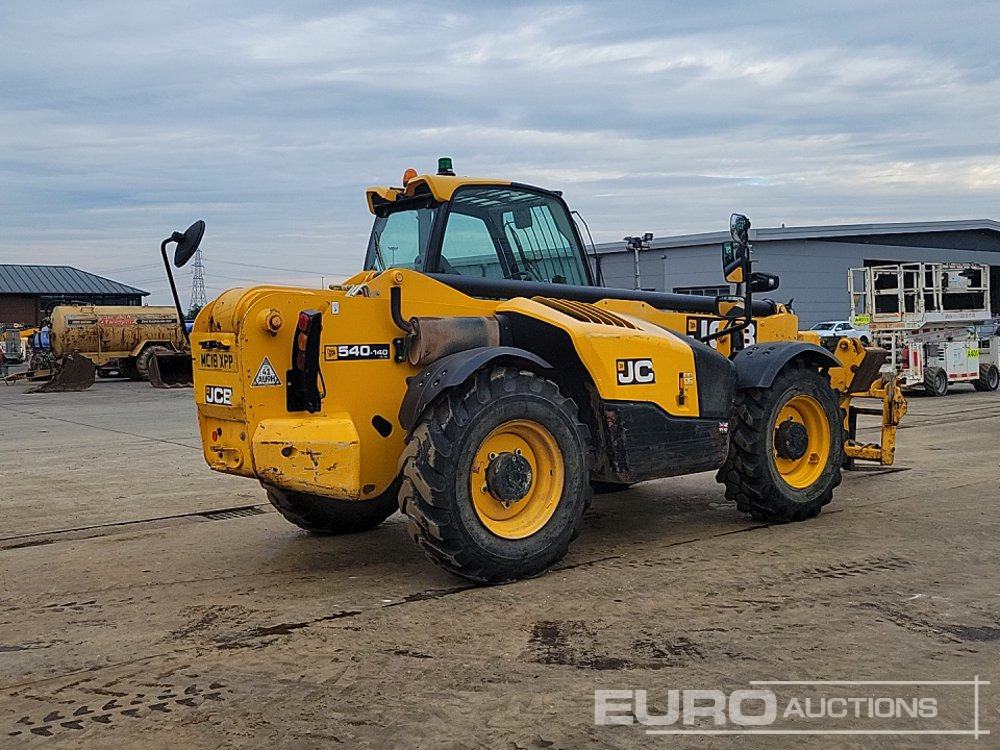 2018 JCB 540-140 Hi Viz - Manipulador telescópico: foto 5 2018 JCB 540-140 Hi Viz - Manipulador telescópico: foto 5