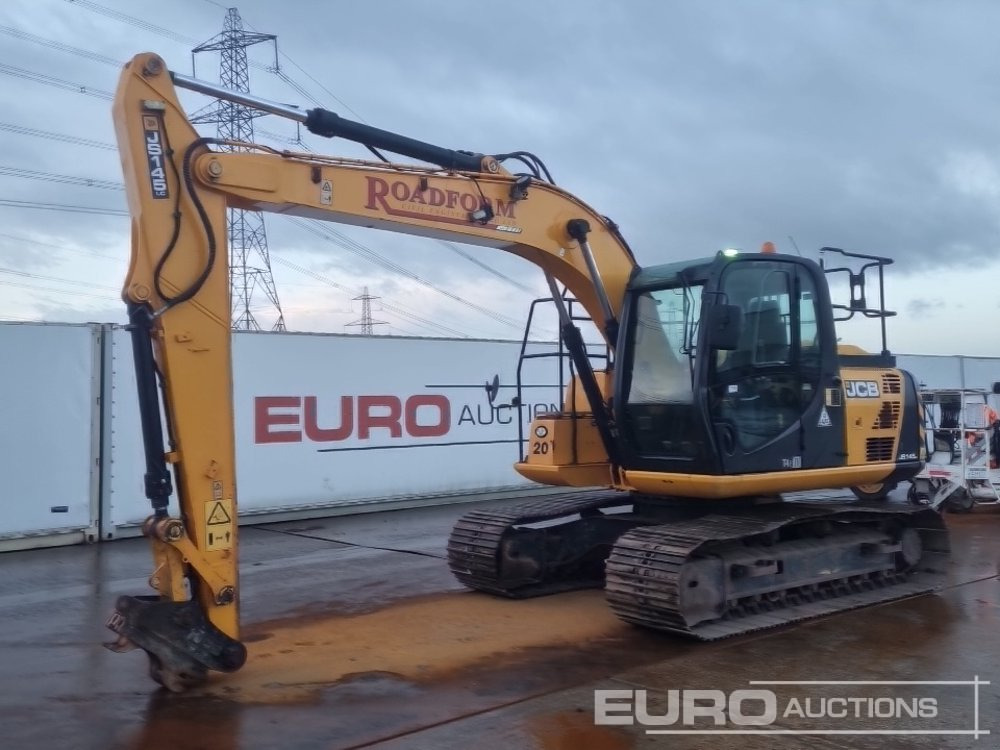 2018 JCB JS145LC 4F - Excavadora de cadenas: foto 1 2018 JCB JS145LC 4F - Excavadora de cadenas: foto 1