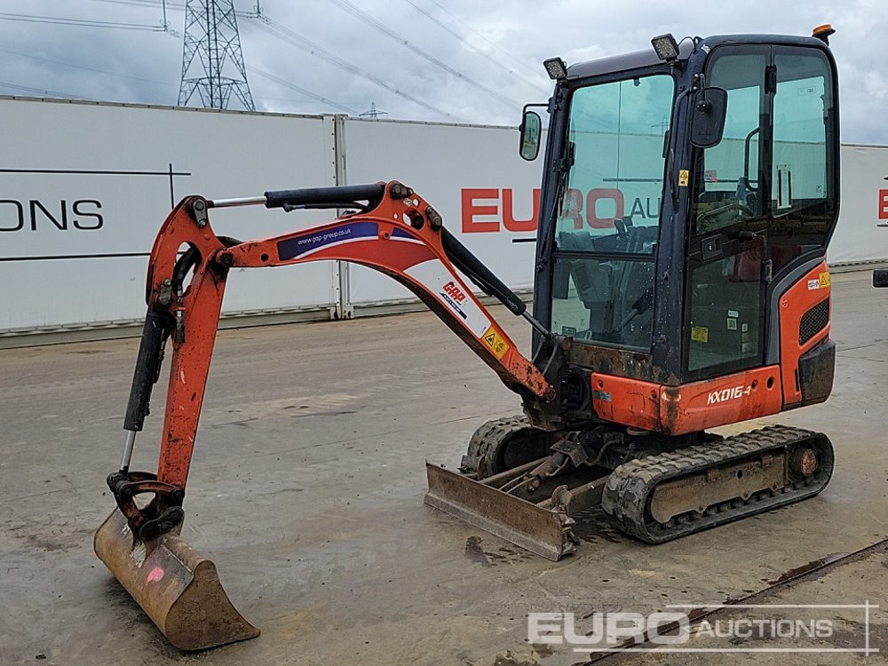 2018 Kubota KX016-4 - Miniexcavadora: foto 1 2018 Kubota KX016-4 - Miniexcavadora: foto 1