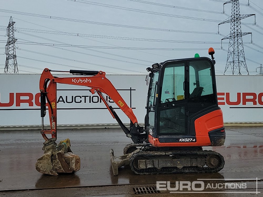 2018 Kubota KX027-4 - Miniexcavadora: foto 2 2018 Kubota KX027-4 - Miniexcavadora: foto 2