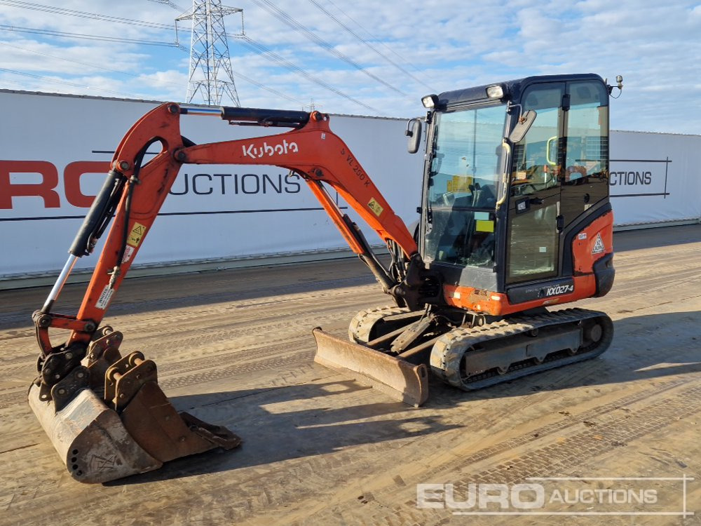 2018 Kubota KX027-4 - Miniexcavadora: foto 1 2018 Kubota KX027-4 - Miniexcavadora: foto 1