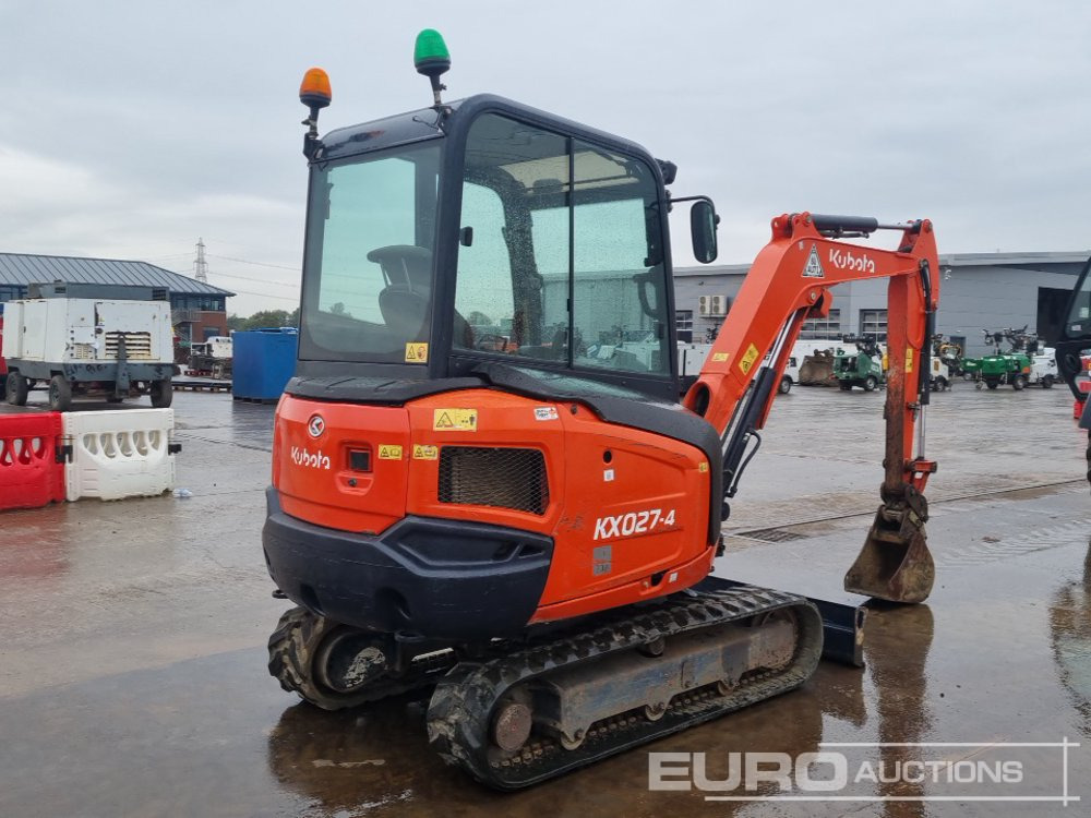 2018 Kubota KX027-4 - Miniexcavadora: foto 5 2018 Kubota KX027-4 - Miniexcavadora: foto 5