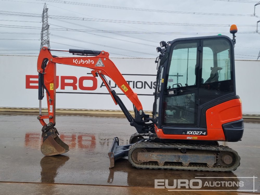 2018 Kubota KX027-4 - Miniexcavadora: foto 2 2018 Kubota KX027-4 - Miniexcavadora: foto 2