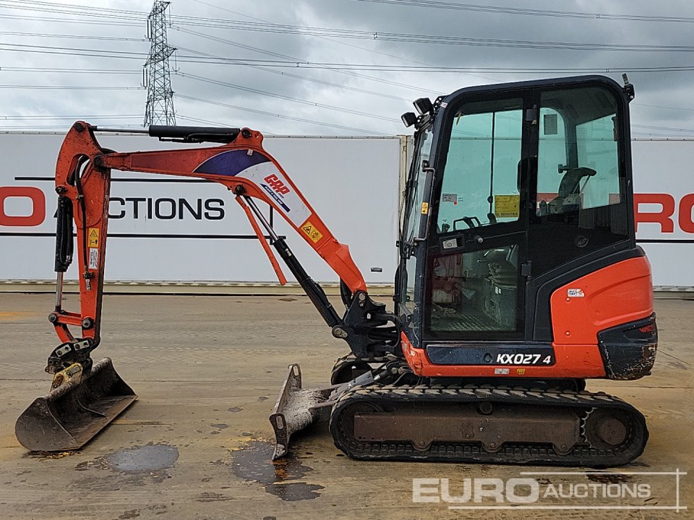 2018 Kubota KX027-4 - Miniexcavadora: foto 2 2018 Kubota KX027-4 - Miniexcavadora: foto 2