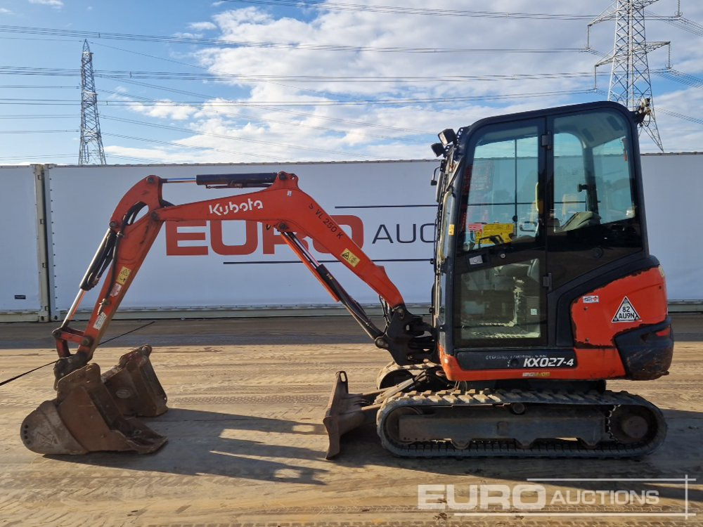 2018 Kubota KX027-4 - Miniexcavadora: foto 2 2018 Kubota KX027-4 - Miniexcavadora: foto 2