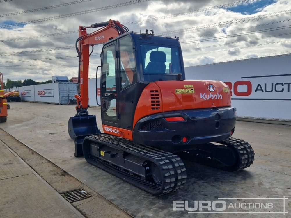2018 Kubota KX080-4A - Miniexcavadora: foto 3 2018 Kubota KX080-4A - Miniexcavadora: foto 3
