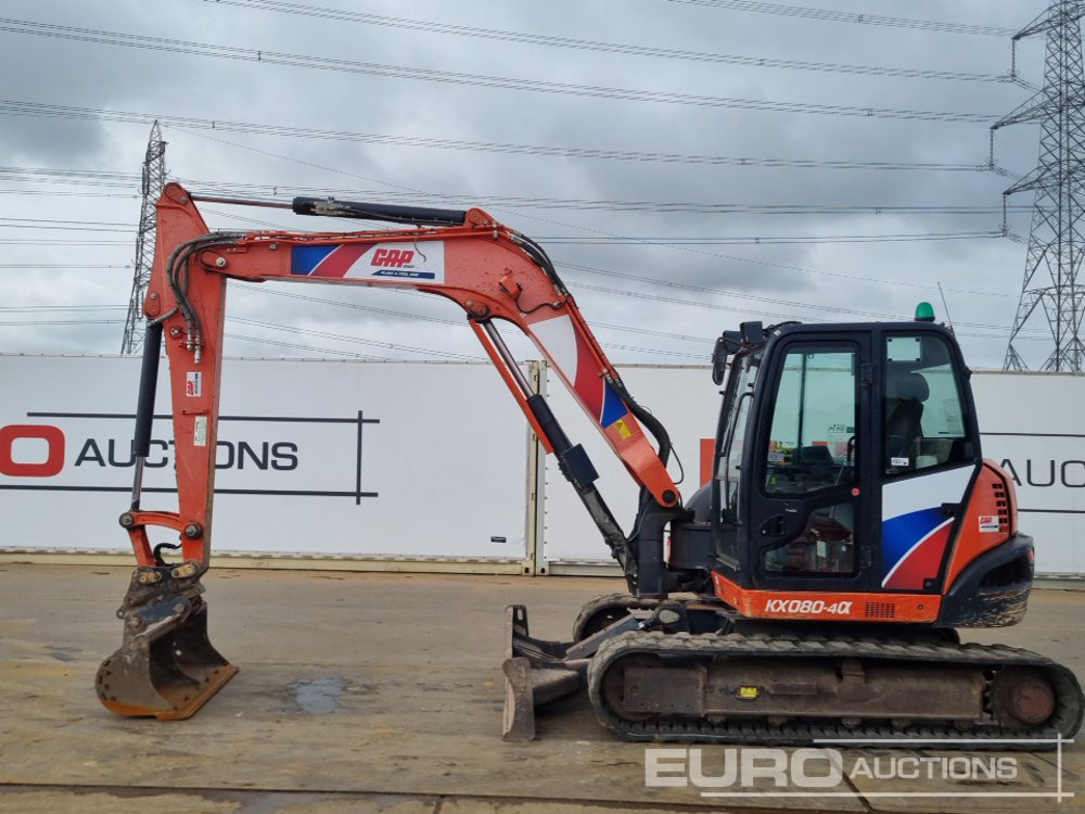2018 Kubota KX080-4A - Miniexcavadora: foto 2 2018 Kubota KX080-4A - Miniexcavadora: foto 2