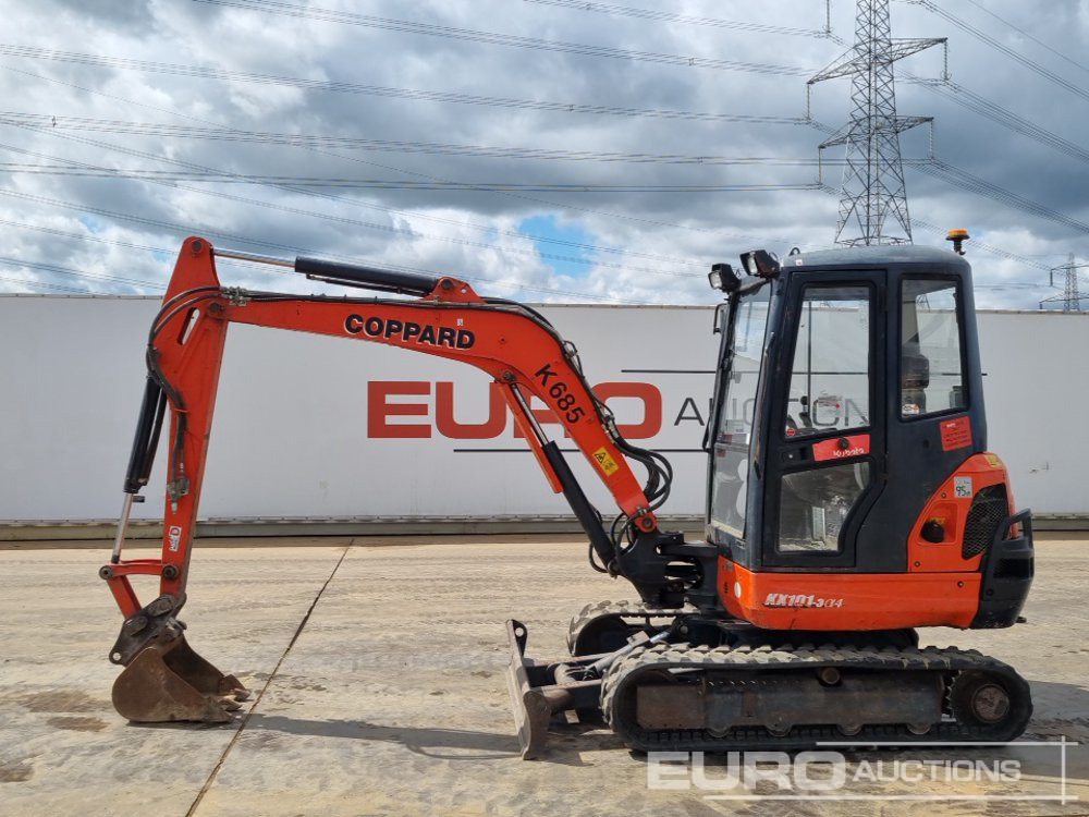 2018 Kubota KX101-3A 4HI - Miniexcavadora: foto 2 2018 Kubota KX101-3A 4HI - Miniexcavadora: foto 2