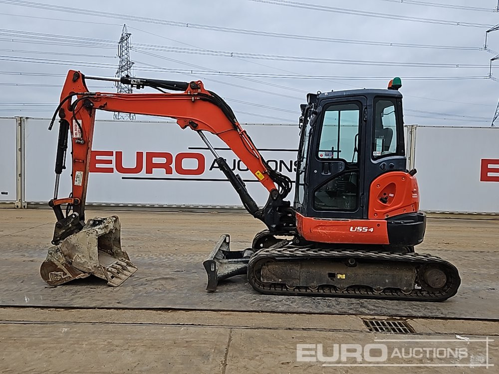 2018 Kubota U55-4 - Miniexcavadora: foto 2 2018 Kubota U55-4 - Miniexcavadora: foto 2
