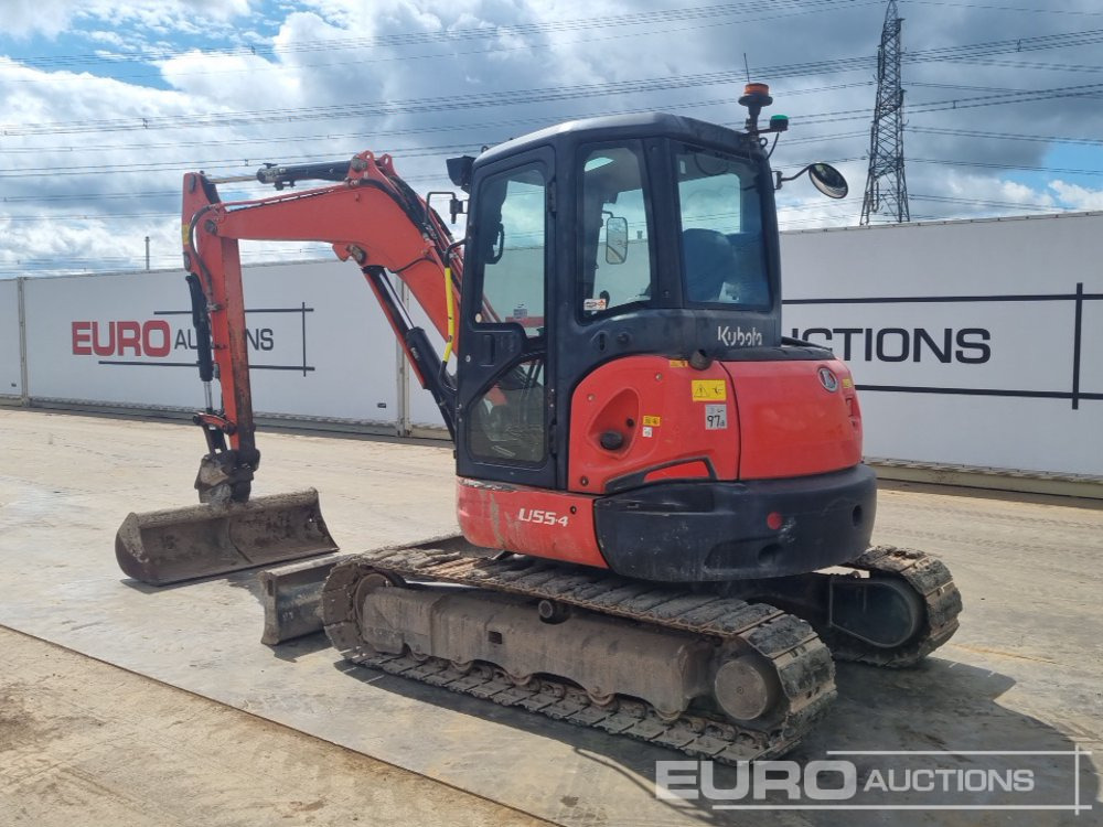 2018 Kubota U55-4 - Miniexcavadora: foto 3 2018 Kubota U55-4 - Miniexcavadora: foto 3