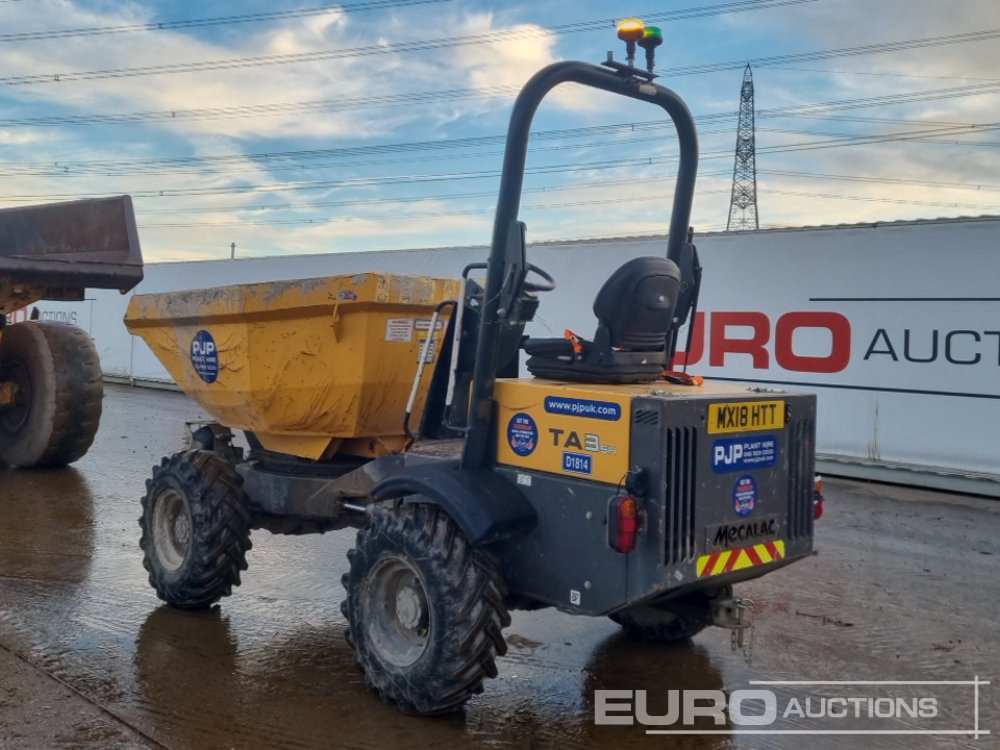 2018 Mecalac TA3SH - Minidumper: foto 3 2018 Mecalac TA3SH - Minidumper: foto 3